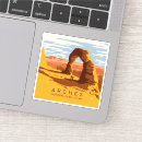 Search for utah travel stickers Arches national park