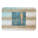 Search for mermaid bath mats Aqua