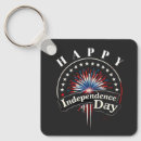Search for holiday for men key rings Red white and blue