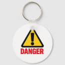 Search for industrial key rings Danger