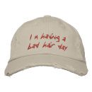 Search for bad hair day hats Embroidery