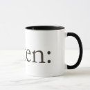 Search for literature mugs Black