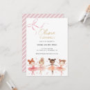 Search for ballerina party invitations Pink bow