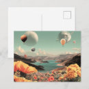 Search for ballooning postcards Flying