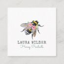 Search for honey business cards Floral