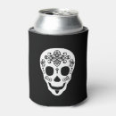 Search for sugar skull can coolers Black
