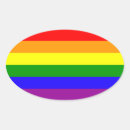 Search for rainbow oval stickers Bisexual