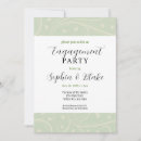 Search for unique engagement party invitations Floral