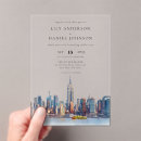 Search for new york wedding invitations Watercolor