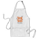 Search for kids party aprons Trick or treat