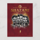 Search for shazam postcards Group graphic