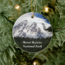 Search for mt rainier christmas tree decorations Landscape