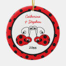 Search for ladybug christmas tree decorations Insect