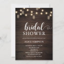 Search for rustic wood bridal shower invitations Heart