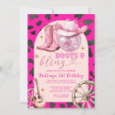 Search for pink cowboy boot invitations Boots