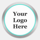 Search for turquoise business stickers Professional