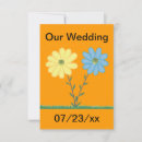 Search for blue daisy wedding invitations Flower