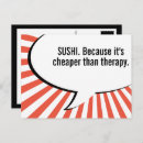 Search for japanese saying postcards Sushi
