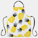Search for pineapple pattern aprons Yellow