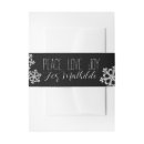 Search for christmas invitation belly bands Minimalist
