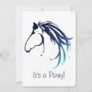 Search for equestrian party invitations Modern