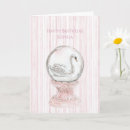 Search for swan birthday cards Pink