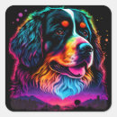 Search for bernese mountain dog stickers Watercolor