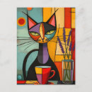 Search for cubistic postcards Cat