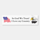 Search for in god we trust bumper stickers Eagle