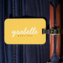 Search for yellow luggage tags Simple