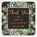 Search for quinceanera square stickers Floral