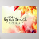 Search for strength quote posters Bible verse