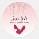 Search for pink high heel stickers Bachelorette party