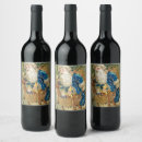 Search for santa claus wine labels Xmas