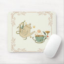 Search for tea time mousepads Illustration