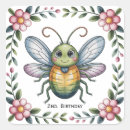 Search for insects stickers Garden party