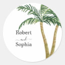 Search for palm wedding stickers Boho