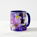 Search for lavender pansy mugs Purple