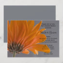 Search for grey and orange wedding invitations Pretty