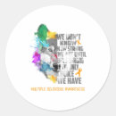 Search for multiple sclerosis ribbon stickers Awareness month