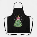 Search for christmas bow aprons Santa