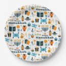 Search for hanukkah plates Dreidel