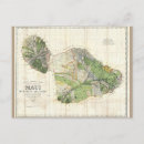 Search for map of maui postcards Vintage
