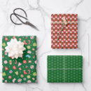 Search for coordinating christmas wrapping paper Green
