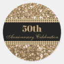 Search for 50th anniversary envelope seals Glitter
