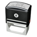 Search for thank you rubber stamps Return address