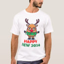 Search for happy new year tshirts Black and white
