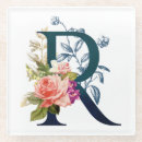 Search for letter r coasters Floral
