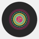 Search for mandala om stickers Zen