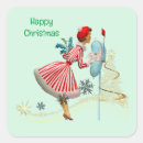 Search for vintage woman stickers Green